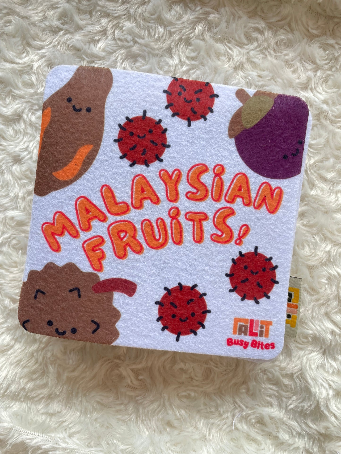 MALAYSIAN FRUIT MINI BUSY BOOK