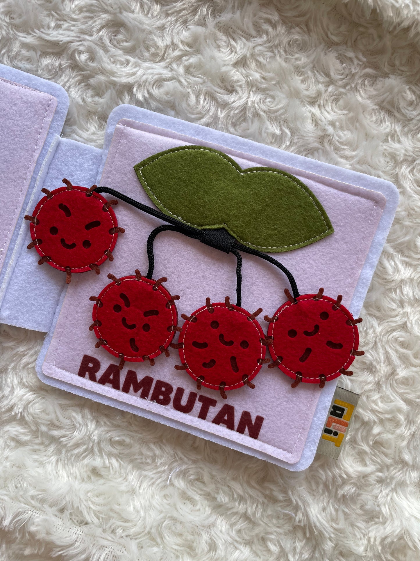 MALAYSIAN FRUIT MINI BUSY BOOK