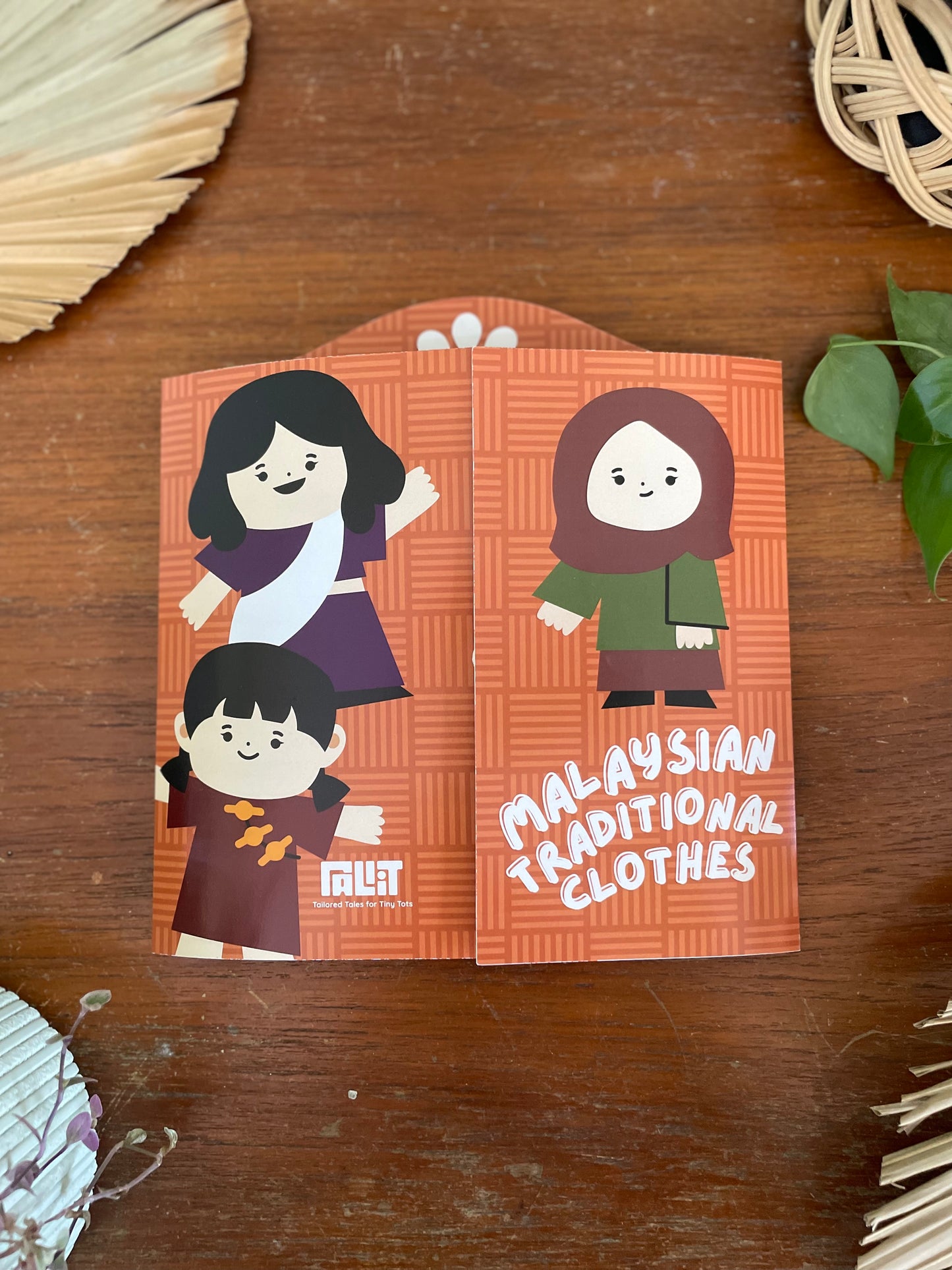 Malaysian Costume Finger Puppets
