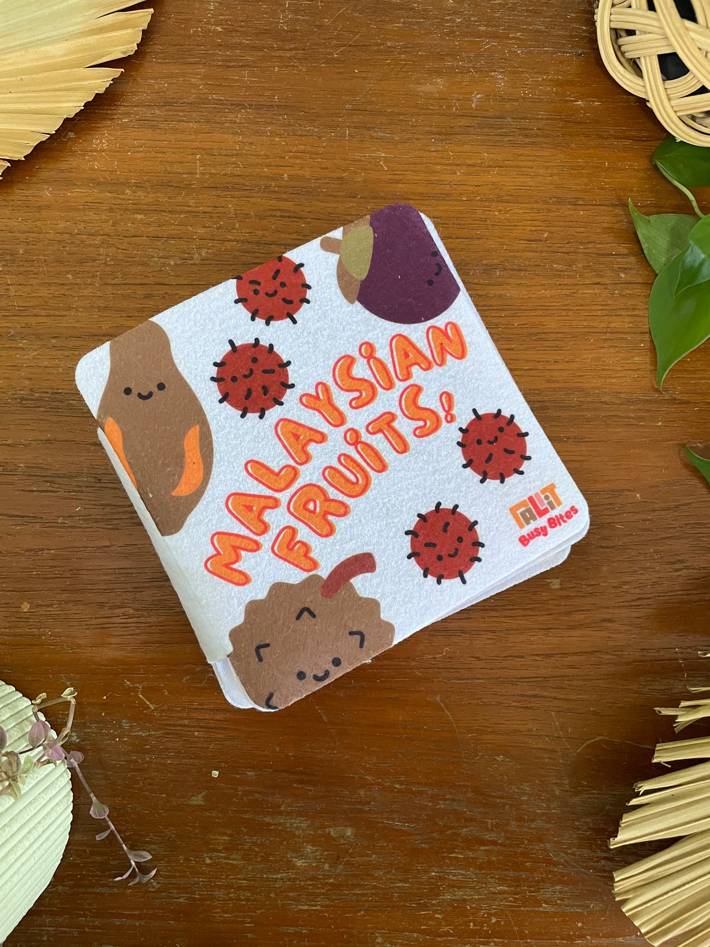 MALAYSIAN FRUIT MINI BUSY BOOK