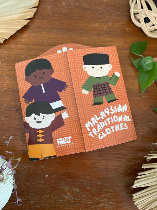 Malaysian Costume Finger Puppets