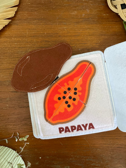 MALAYSIAN FRUIT MINI BUSY BOOK