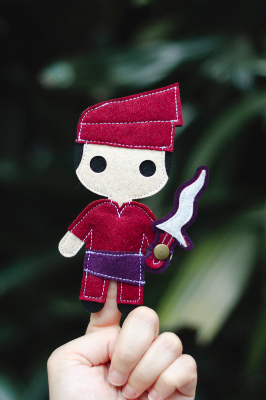 Finger Puppet Hang Tuah - Rallit