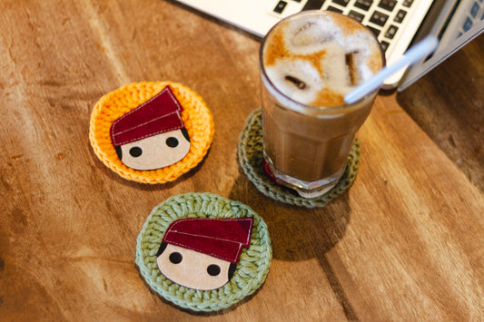 Hang Tuah Crochet Coaster Charm